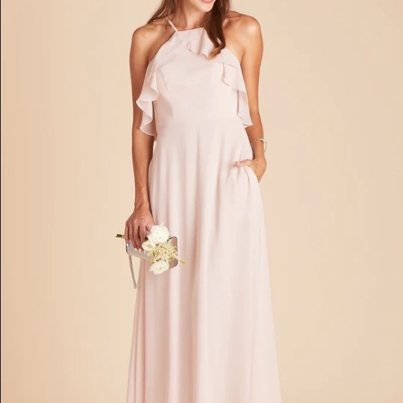 Birdy Grey Dresses Birdy Grey Jules Dresschiffon Pale Blush Poshmark